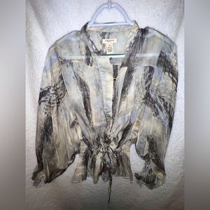 Pure silk fashion top from VERTIGO
